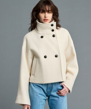 【撥水】プルーフ メルトン ショート ピーコート(uncrave STANDARD)