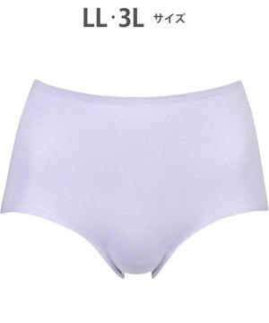  ショーツ やさしい肌あたり ズレ上がりにくい しめつけにくい 【綿の贅沢 フラットショーツ】 はきこみ丈ふかめ 3Lまで対応 大きいサイズ EC3100 ウイング／ワコール