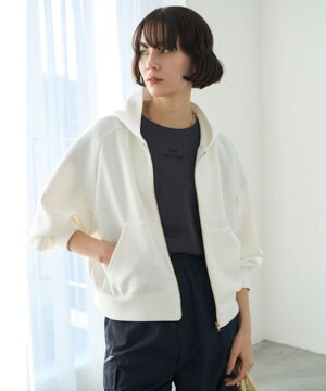  ダブルフェイス ZIPパーカー