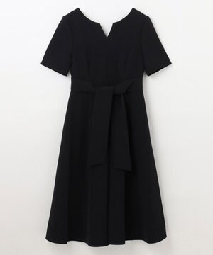  スリーブタックドレス