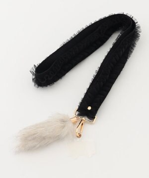  【貴島明日香さんコラボ】キャットスマートフォン ショルダー（チュール）