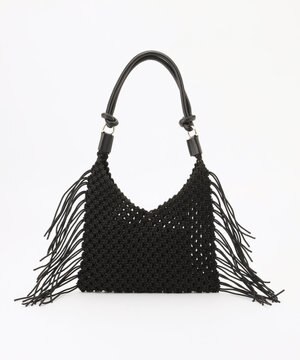  クロッシェフリンジ バッグ