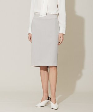  【接触冷感・防シワ・速乾・洗える】レーヨンライクトロ タイトスカート