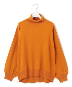  【WOMEN】ANTI PILLING WOOL ロールネックニット