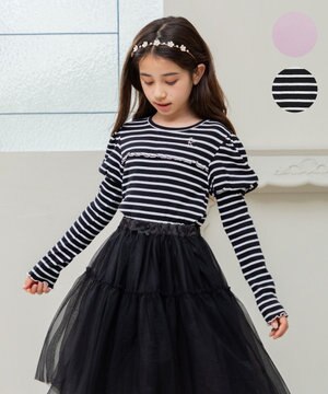  【150-160㎝】パフスリーブ トップス