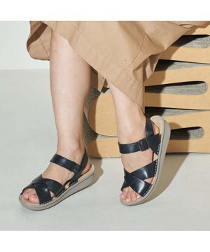  <ing>【WEB限定】【3E】クロスデザインサンダル