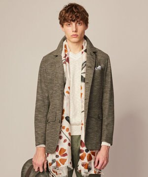  【CAMERUCCI ARCHIVIO】ランダムフラワーモチーフ ストール