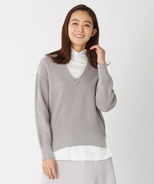 洗える】PRINCESS Vネック ニット / J.PRESS LADIES S | ファッション通販 【公式通販】オンワード・クローゼット