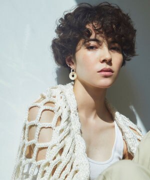  【doughnut】フープピアス L (SVMAT)_片耳