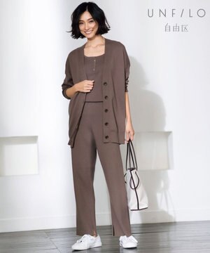 【UNFILO】オーガニックコットン ニットパンツ (検索番号:UF42)