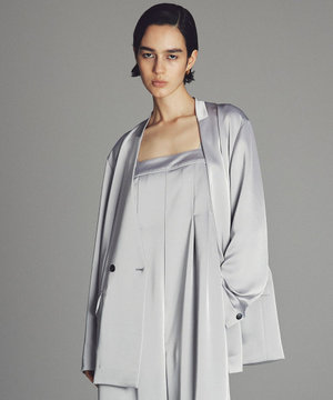 シャイニーダブルサテン ジャケット