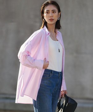  クリーンブロード オーバーシャツ