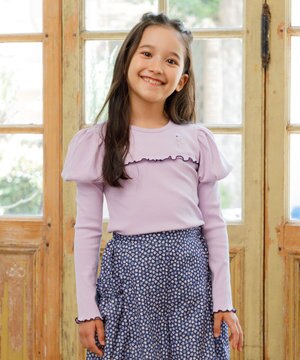  【150-160㎝】パフスリーブ トップス