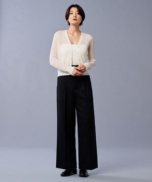 【手洗い可】グラシエウォーム ストレート パンツ(uncrave STANDARD)