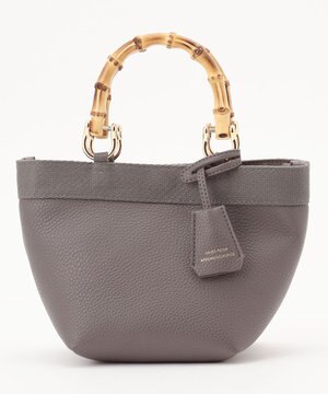  バンブーハンドル ミニ ショルダーバッグ