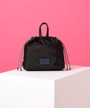 【WEB&一部店舗限定アイテム】ナイロン ドローストリング 2WAYショルダー