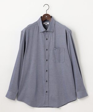  【キングサイズ・ジャージーシャツで快適な着心地】コンパクトジャージー バーズアイ シャツ