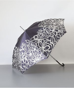  PINKY & DIANNE（ピンキー＆ダイアン） 花柄耐風雨傘（長傘）