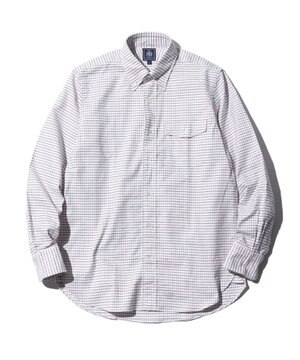  【定番 / 不変の品格】タッターソール シャツ / ボタンダウン