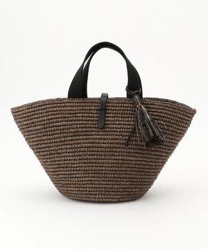 MAISON N.H PARIS ラフィア トートバッグ