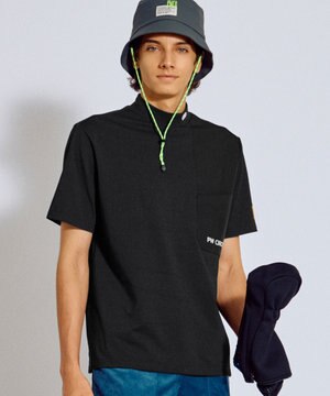 【吸水速乾 / UV遮蔽率99.5% UVカット / ストレッチ】【MEN】ポケットモックT ゴルフ