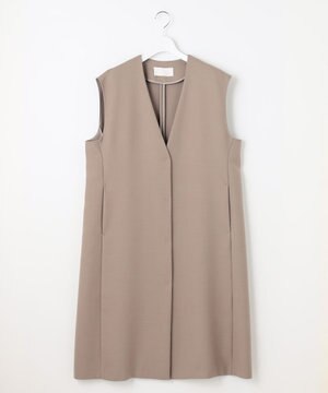  【2WAY】ライトウールダブルクロス ジャンパースカート