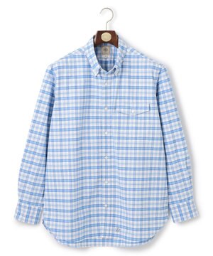  【KING SIZE】コットンオックス マルチチェック シャツ / ボタンダウン