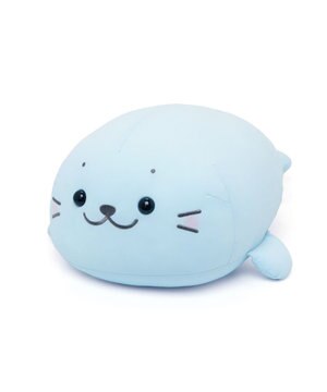  しろたん クール ぬいぐるみ 38cm 《アイスブルー》 単品