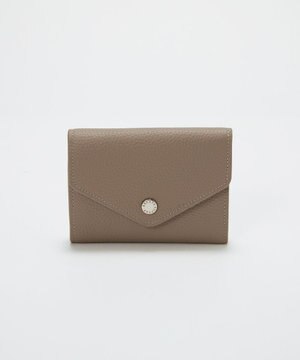  【Breath TOPKAPI】DUAL デュアル シュリンクレザー バイカラー 三つ折り 財布　薄型 / 軽量