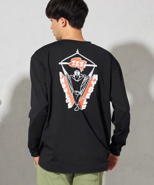 【UNISEX】UVカット アートコラボロングTシャツ〈Hammock〉(L・XLサイズ)