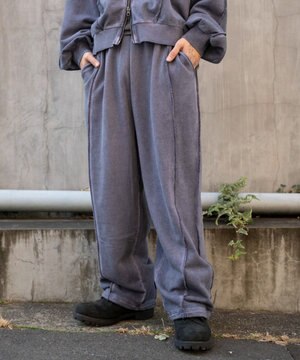  【ユニセックス着用ITEM/ウエストゴム】スウィッチングスウェットパンツ