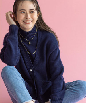 【マガジン掲載】フェイクツイン ニット(KL28)