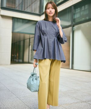  ウーステッドエステル ワイドパンツ