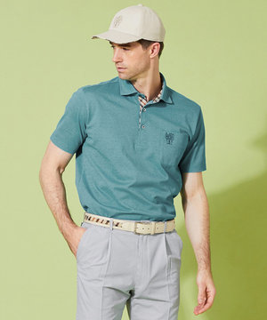 【MEN】アロフトUVケアカノコ ポロシャツ