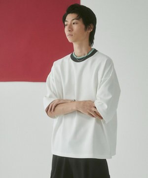  【LUCY】ネックジャガードT（S）