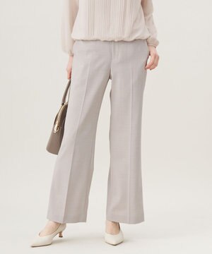  【セットアップ対応・洗える】ウールブレンドセットアップ パンツ