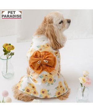  ペットパラダイス ひまわり柄 浴衣 中型犬 大型犬