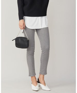  【洗える】スキニーデニム