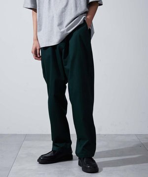 【ユニセックス着用ITEM/ウエストゴム/手洗い可】チノイージーワイドパンツ