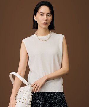  【人気素材・NEWアイテム・アンサンブル対応】ファンクショナルノースリーブ カットソー