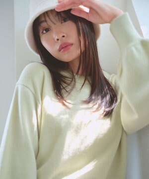  【洗える】クルーネックニット プルオーバー