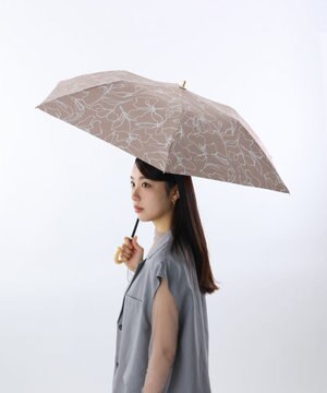  Beaurance （ビューランス）プリント柄 晴雨兼用トップフラット折傘
