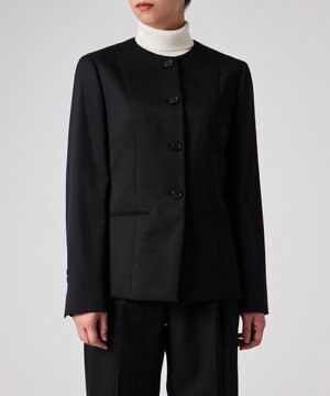  トラベル ノーカラー ジャケット