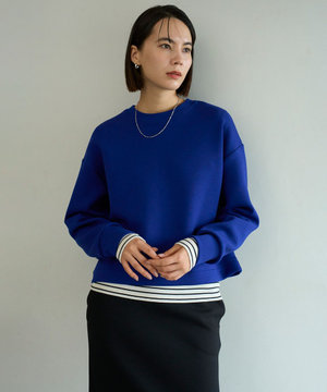 【2WAY】BEAUTY FORM JERSEY ハーフZIP プルオーバー