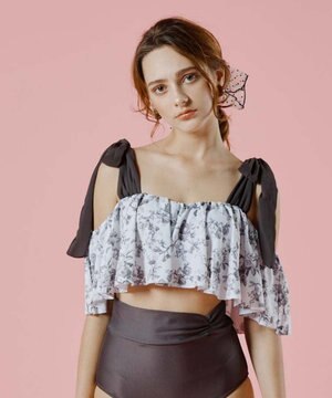  【SALE】【9号サイズ】ワコール定番商品カップ使用GHIカップの大きなお胸に対応【グラマラスフィット】ワイヤー水着　9D-M　【San-ai Resort（サンアイリゾート）】