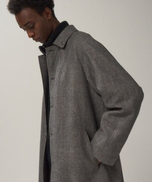 LINEN WOOL TWILL | バルマカーンコート - UNISEX