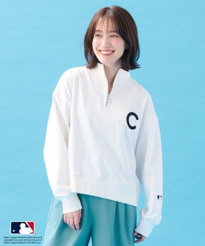 【洗濯機可/UVケア】MLB/メジャーリーグベースボール ジップスウェット