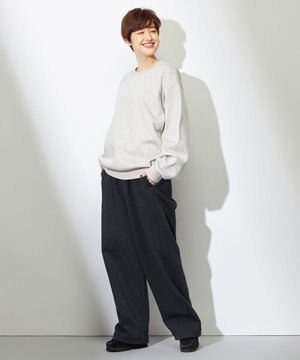  【保温・ECO素材】LIFAメリノスウェットクルー