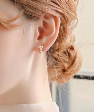  【痛くないシリーズ/金属アレルギー対応】クラスパールライトフィットイヤリング