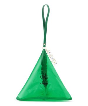 平手友梨奈さん着用【ASTER】ANEVERロゴ ピラミッド ポーチ